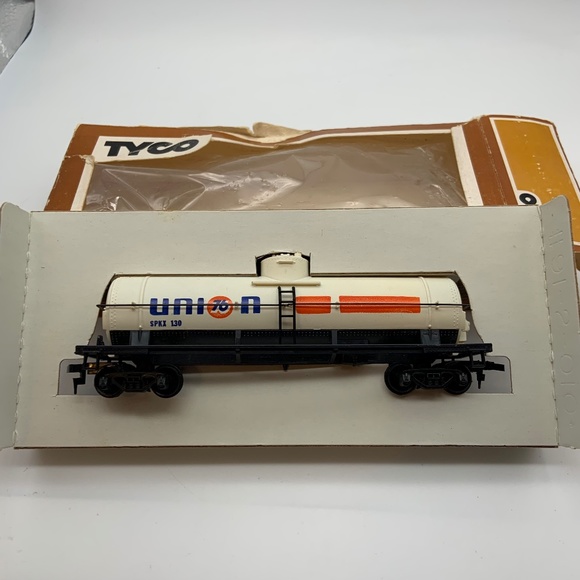 Vintage Tyco Union Tanker Freight Train SPKX 130 HO Scale Model Train w/ Box - Picture 9 of 12